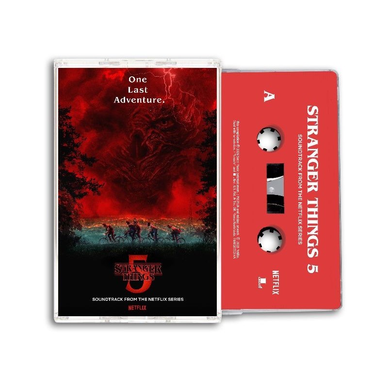Cassette Stranger Things Saison 5 Original Soundtrack