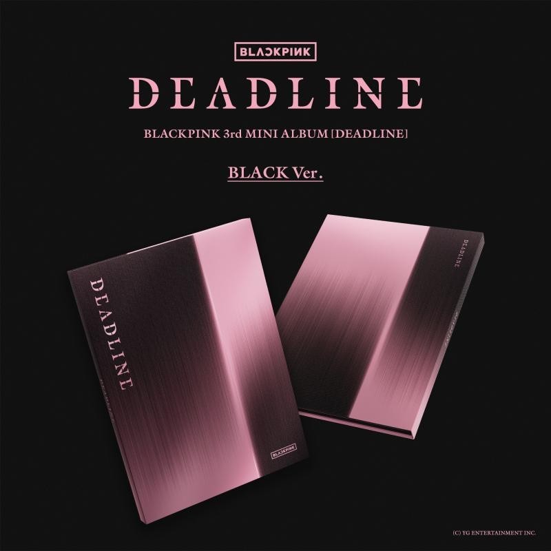 Coffret CD Deadline de Blackpink version Black